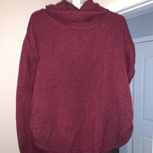 Burgundy Sweater